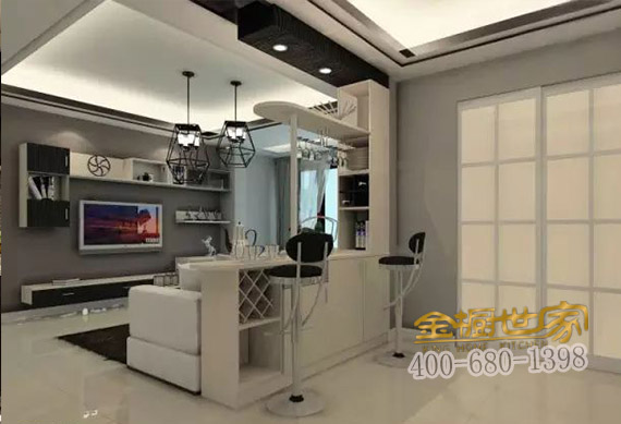 這樣的隔斷柜設(shè)計，才叫“才貌雙全”！